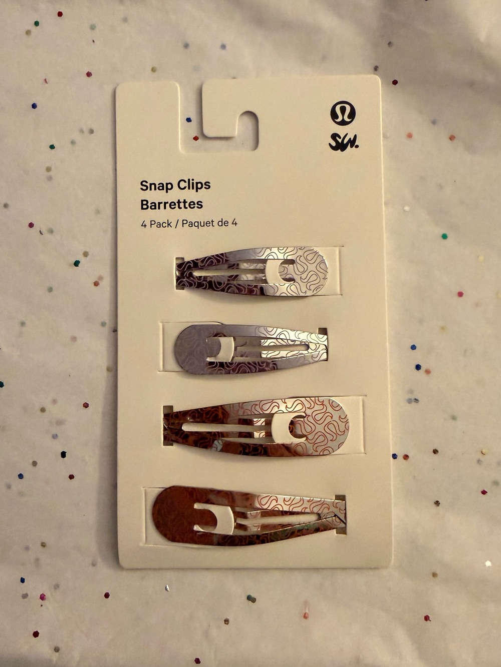 Lululemon SeaWheeze 2026 Snap Clip Barrettes